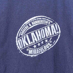 Rodgers & Hammerstein's Oklahoma T-Shirt Medium Y2K Musical Broadway